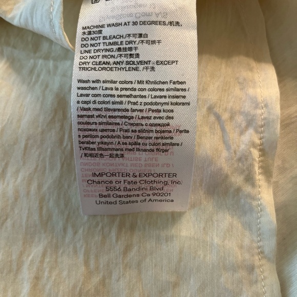 NWT’s WB With Black long sleeve button up shirt - Picture 8 of 11